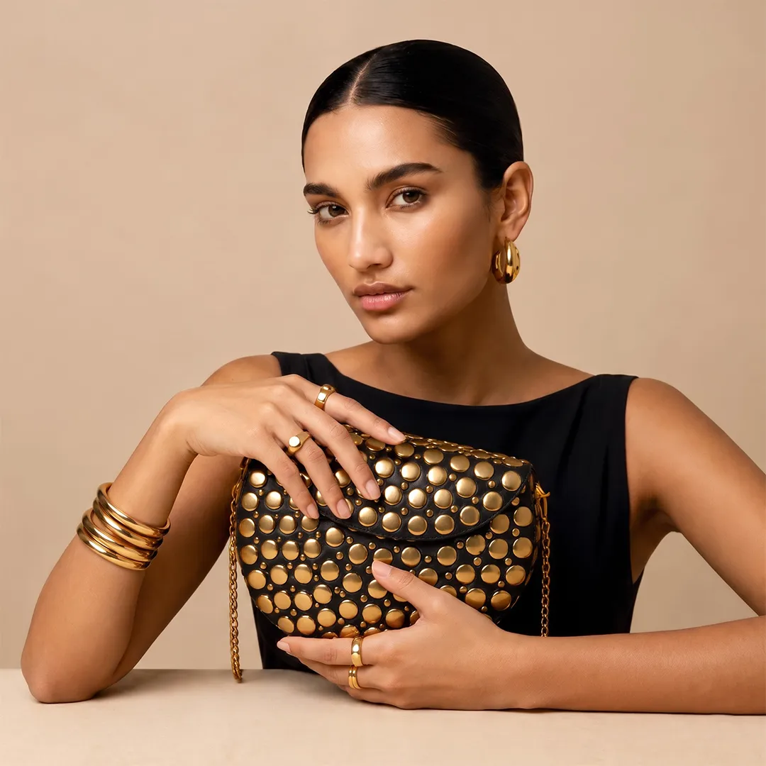 Gold Stud Clutch - Image 2