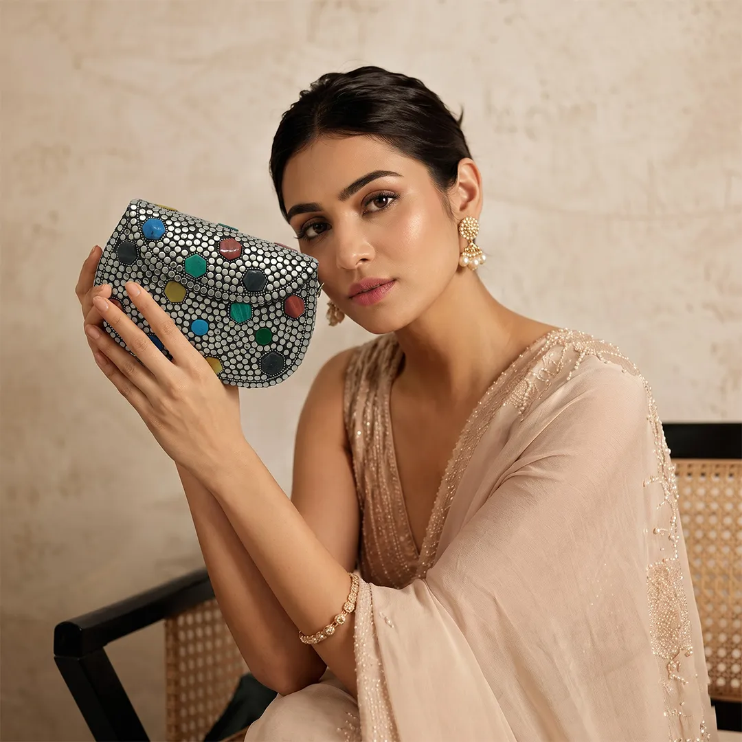 Rainbow Glam Clutch - Image 2