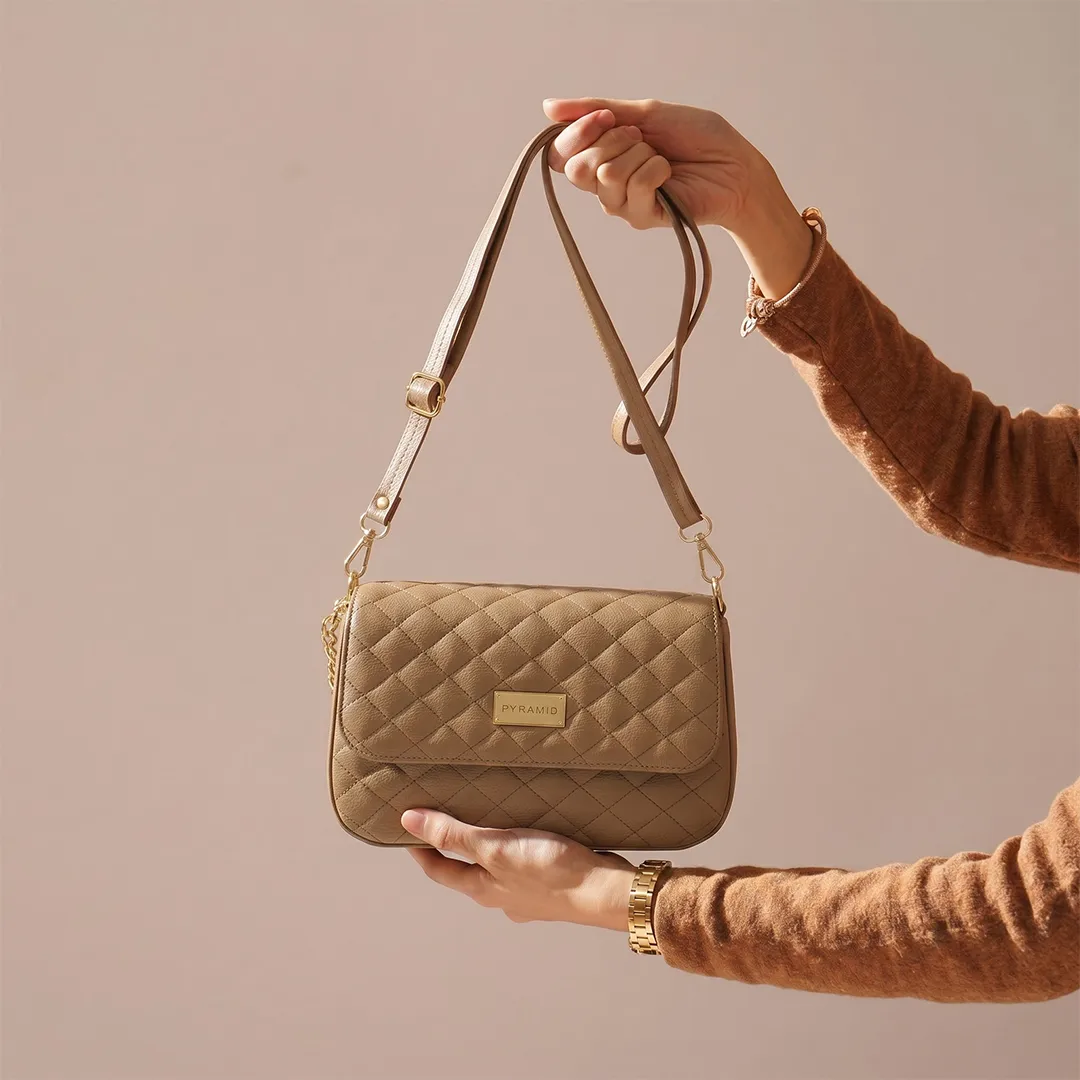 Sand Beige Soho Sling Bag - Image 2